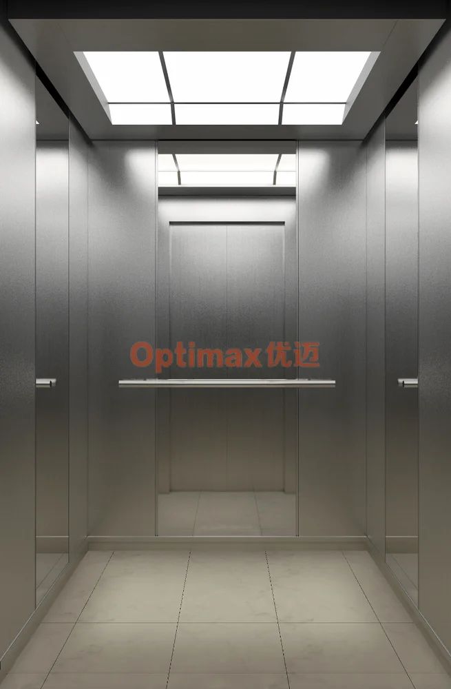XTQ01-1419 ستانلس بسقف شبكي مضيء — كبائن XIZI أوبتيماكس Optimax